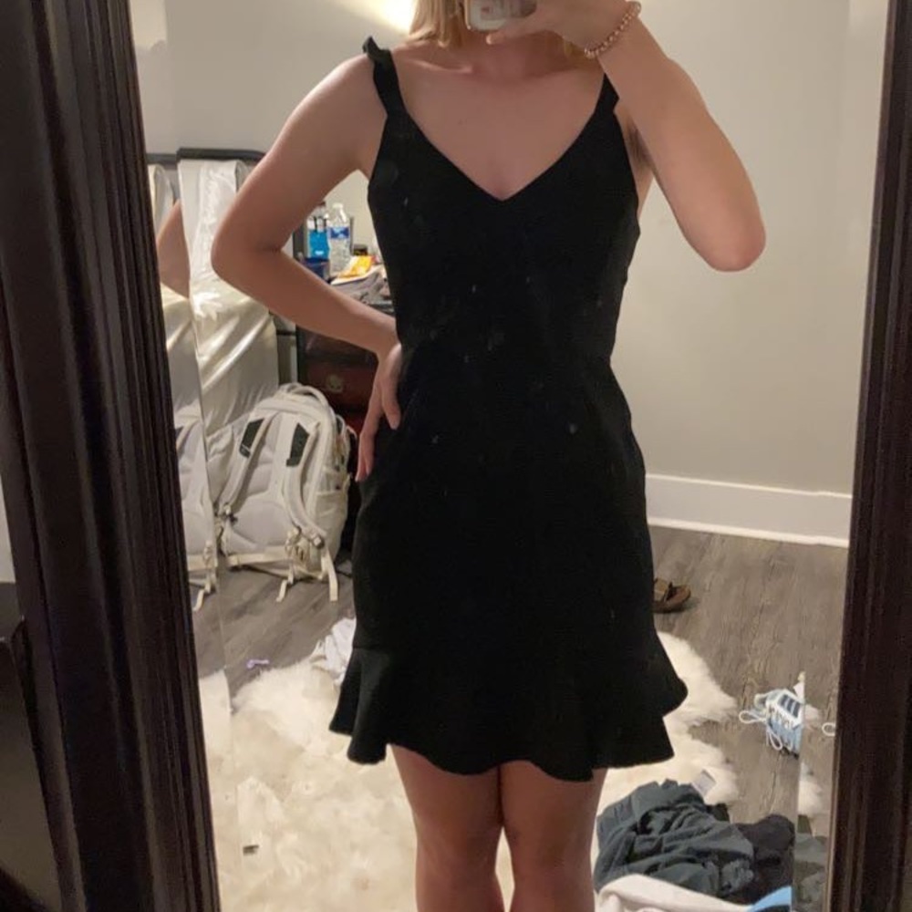Black mini dress!!